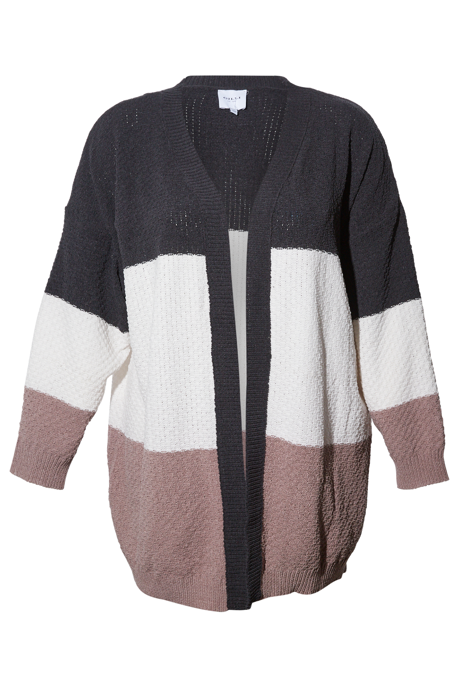 Color Block Cardigan
