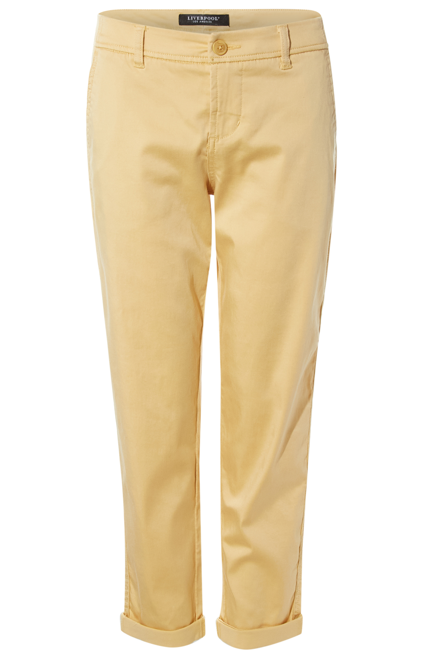 Liverpool Mid Rise Cuffed Hem Trouser