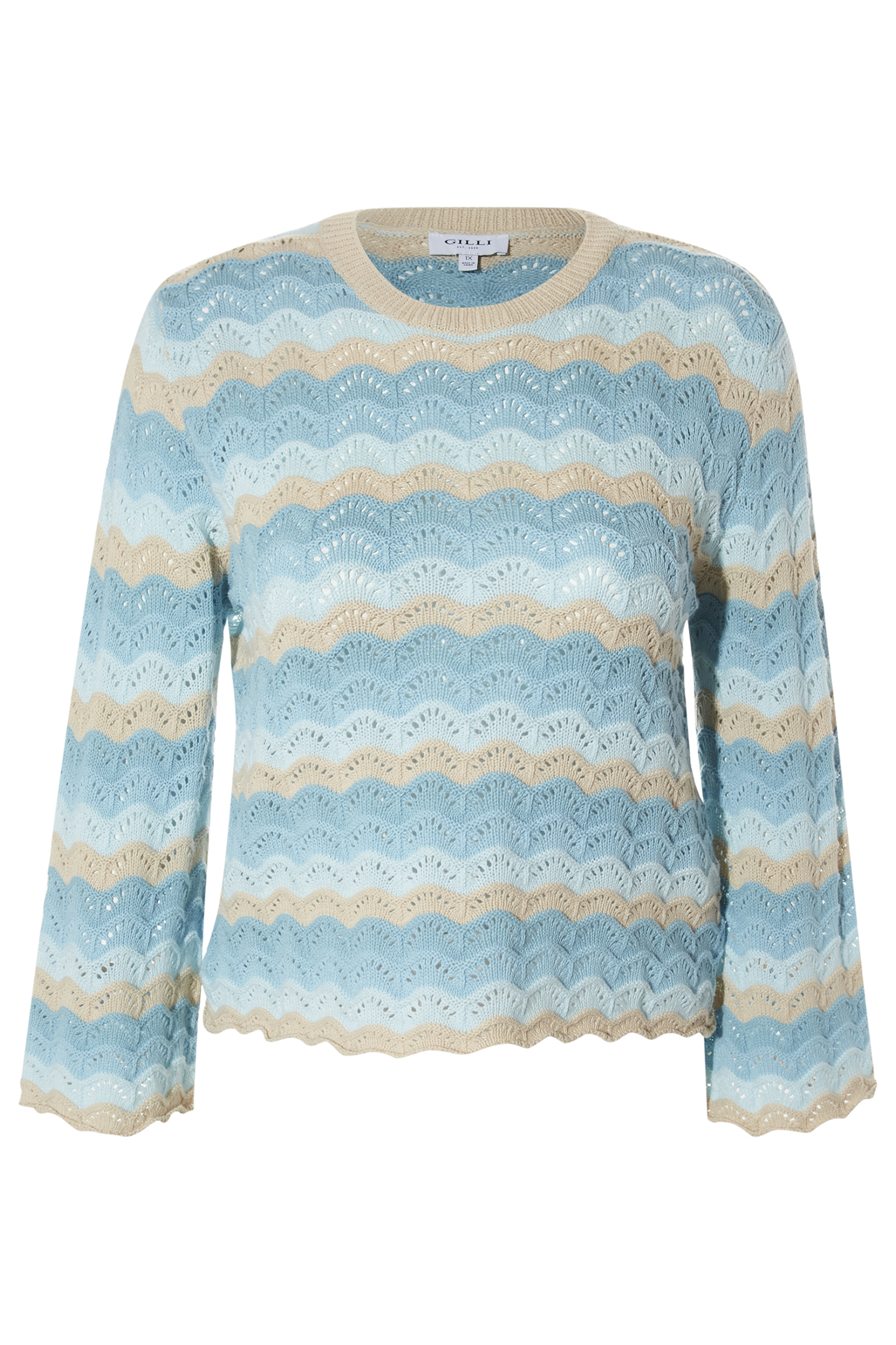Crochet Multi-Color Sweater