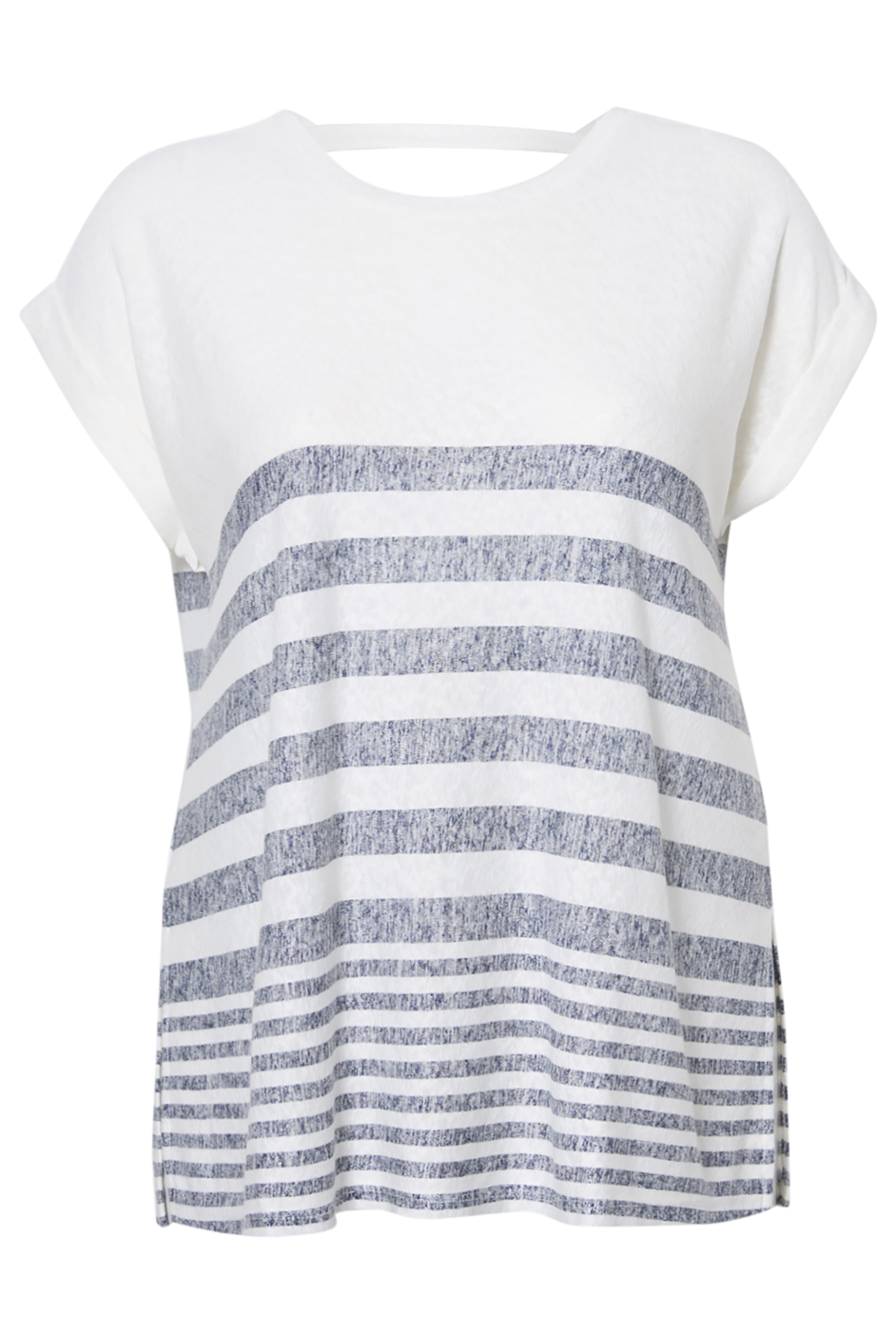 Keyhole Back Tunic Tee