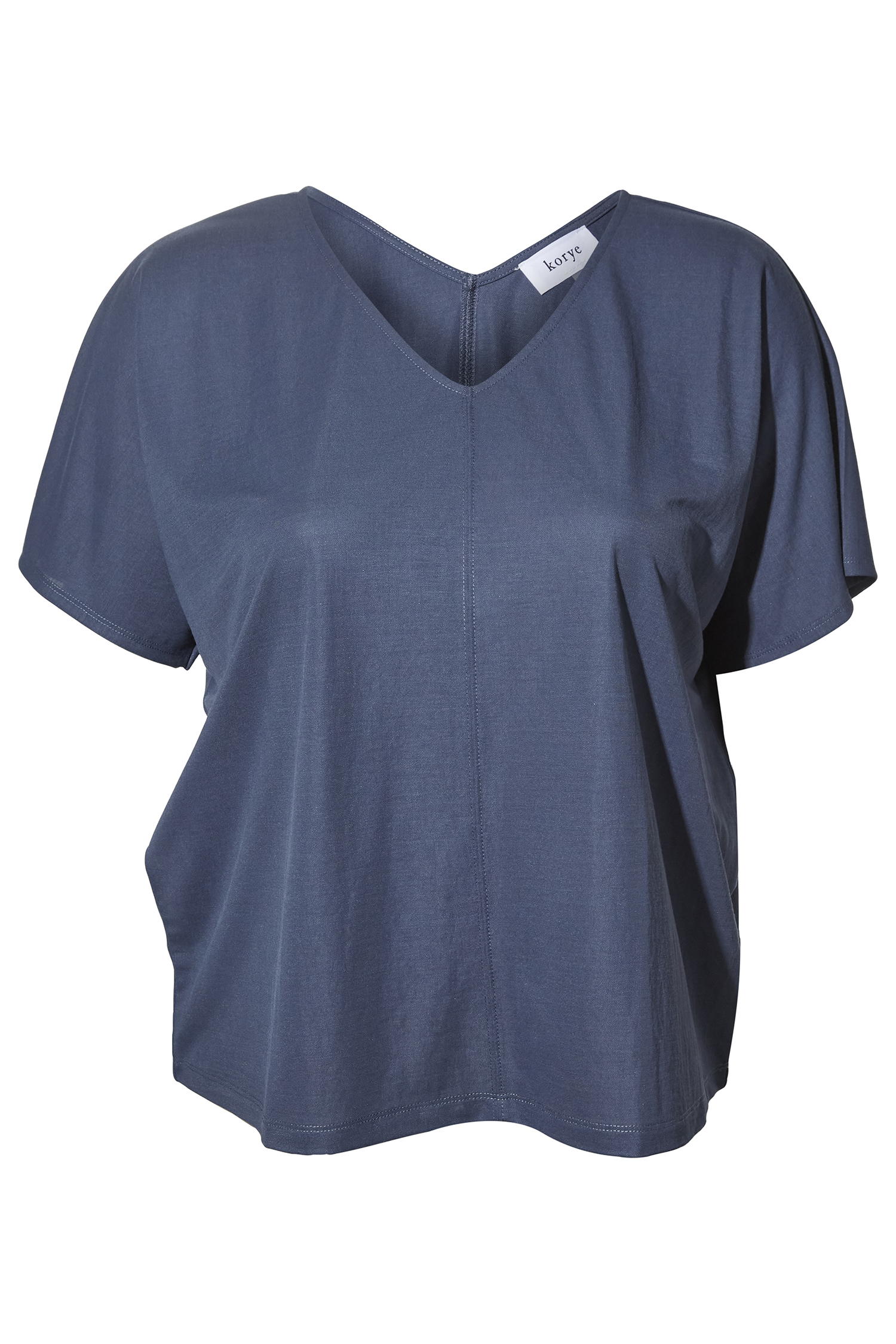 Double V Neck Top
