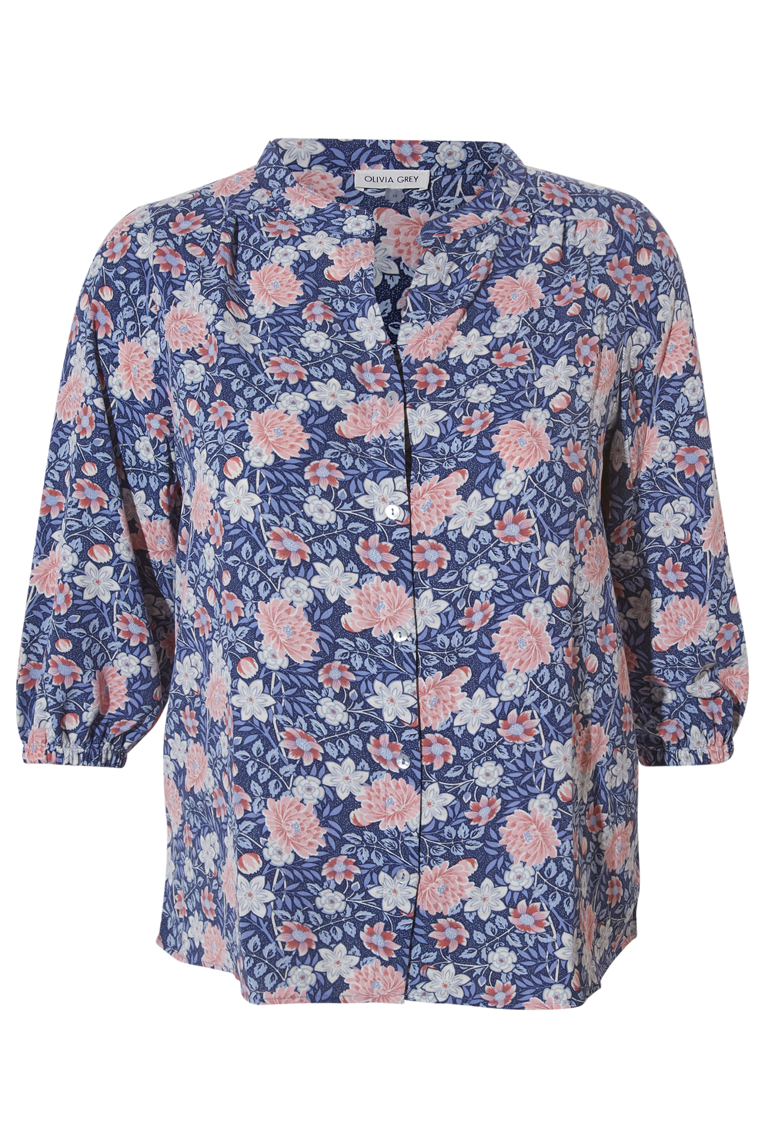 Printed Button Up