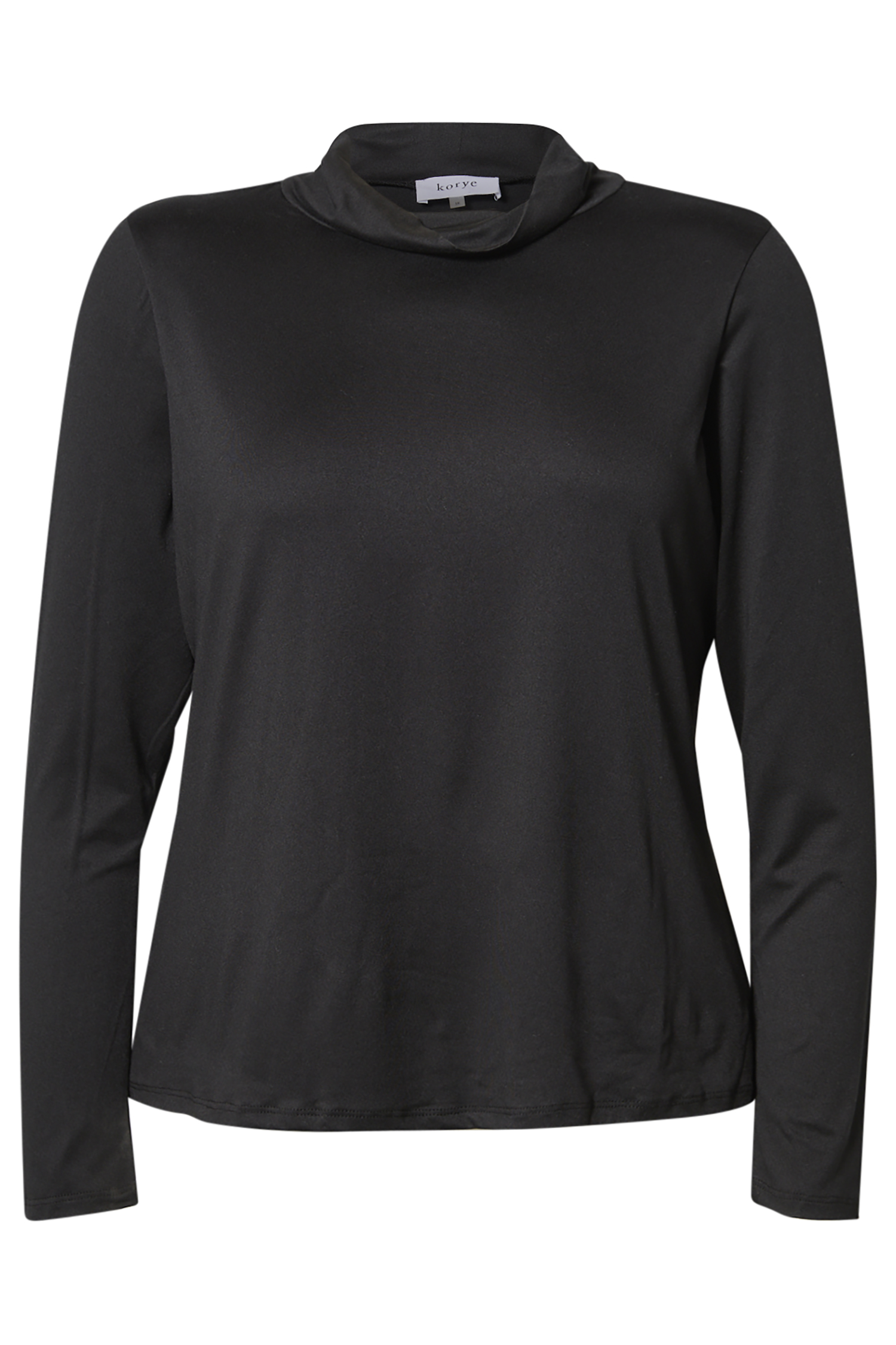 Mock Neck Long Sleeve Top