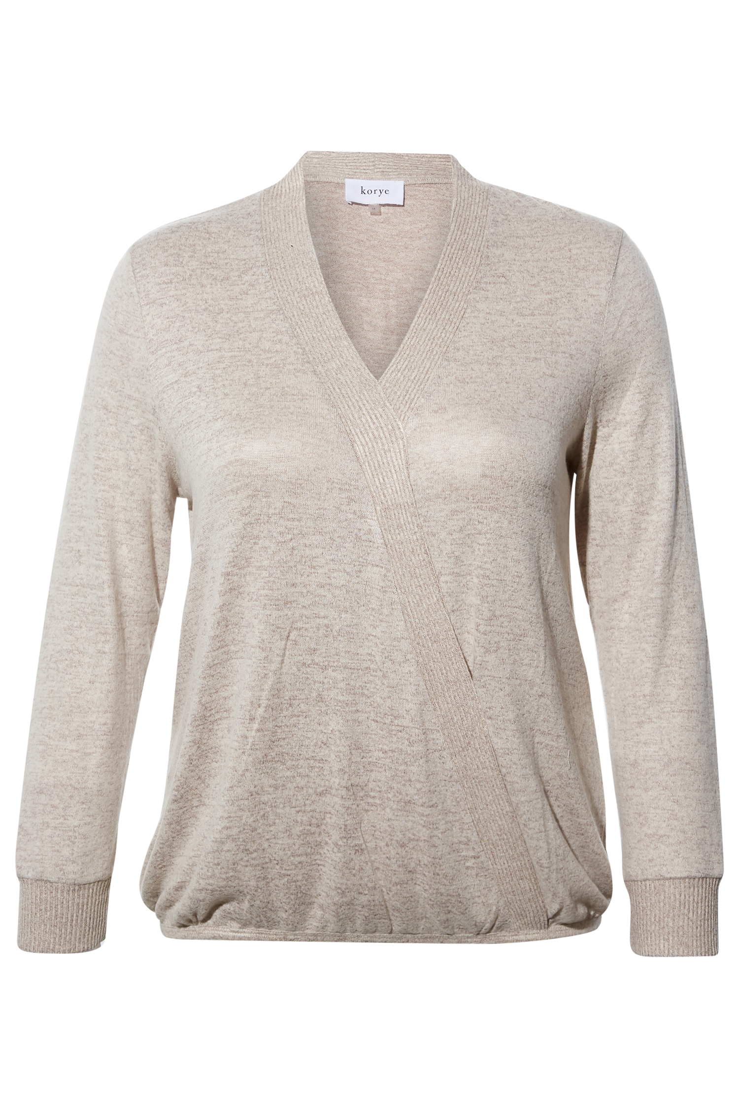 Surplice Long Sleeve Top