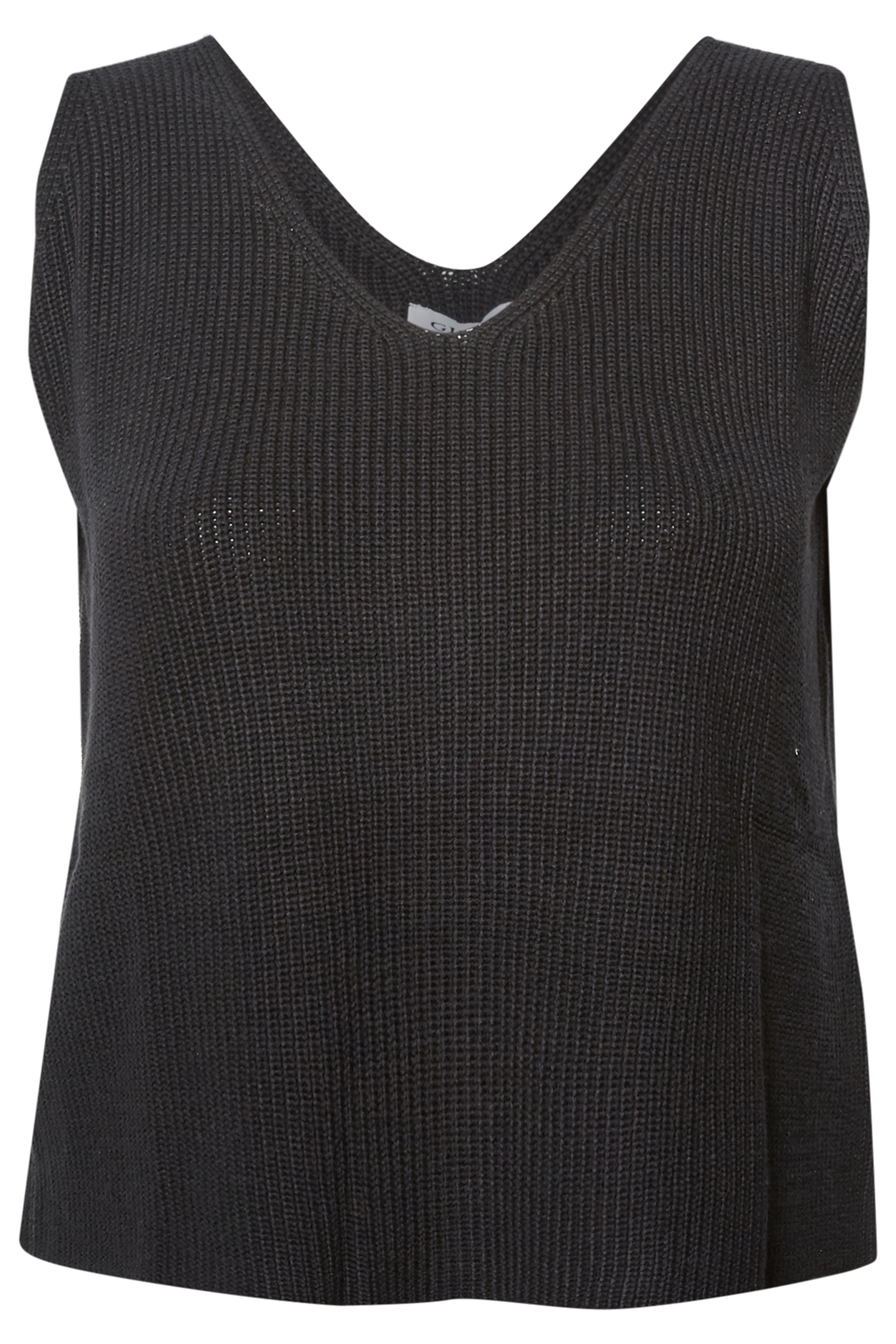 Double V Neck Tank Top