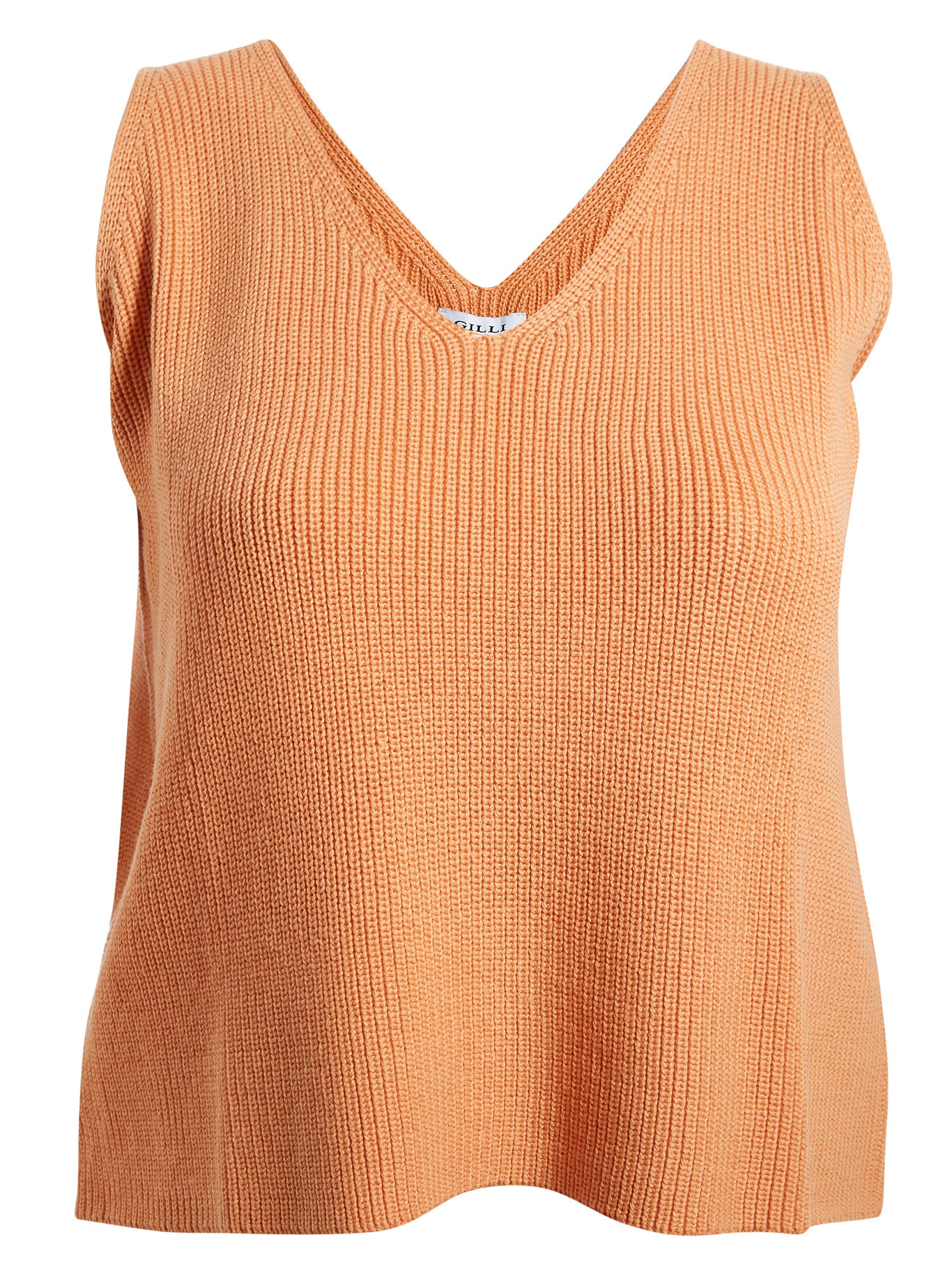 Double V Neck Tank Top