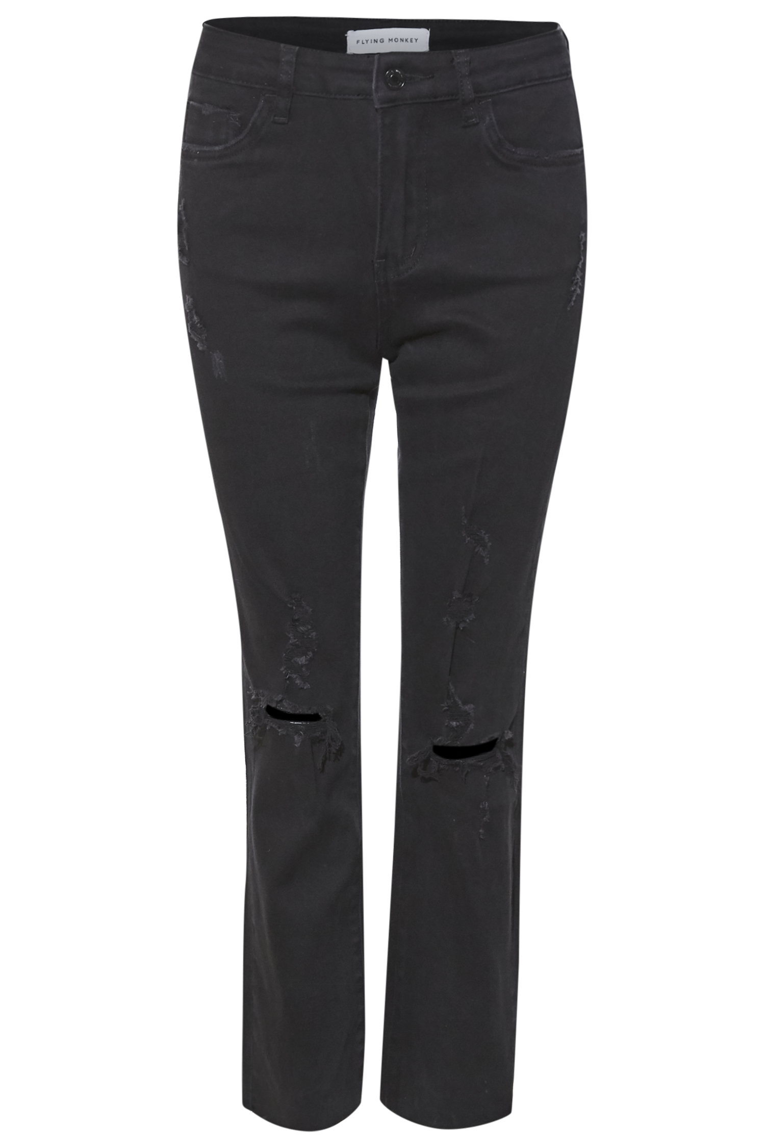 High Rise Straight Leg Jean