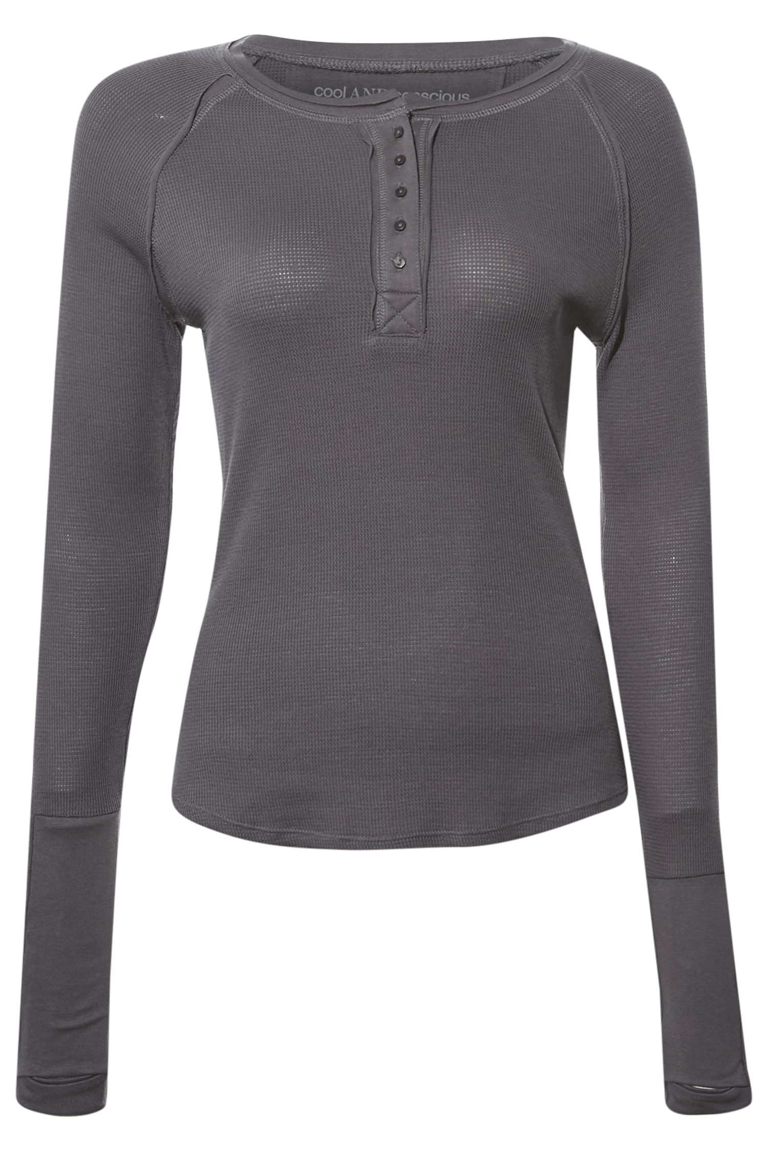 Long Sleeve Henley Top