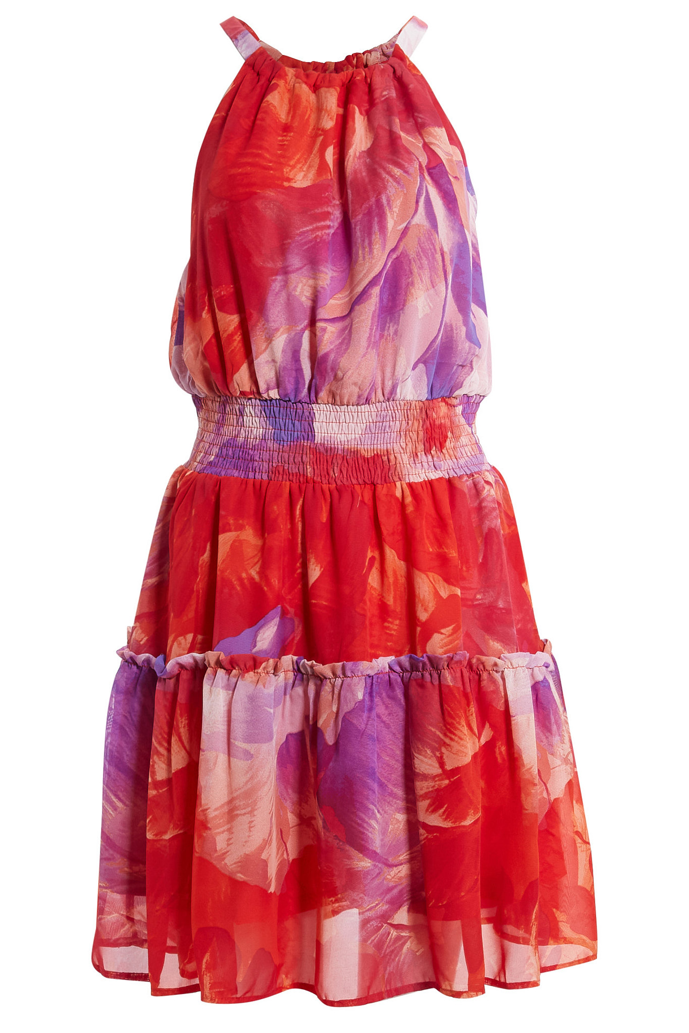 Halter Floral Dress