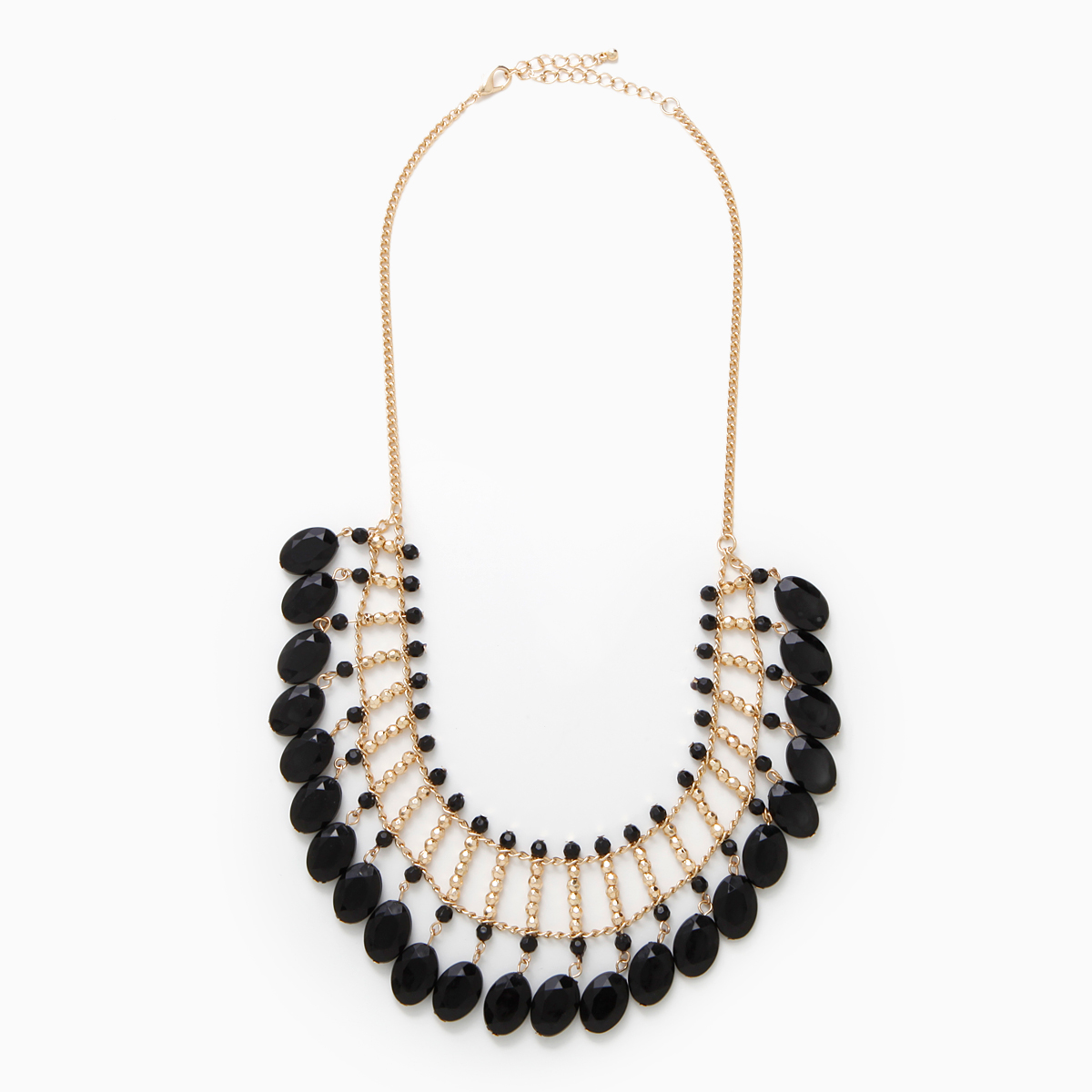 Gypsy Necklace in Black | DAILYLOOK