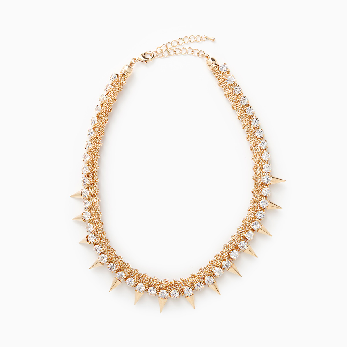 Punk Princess Necklace in Gold | DAILYLOOK