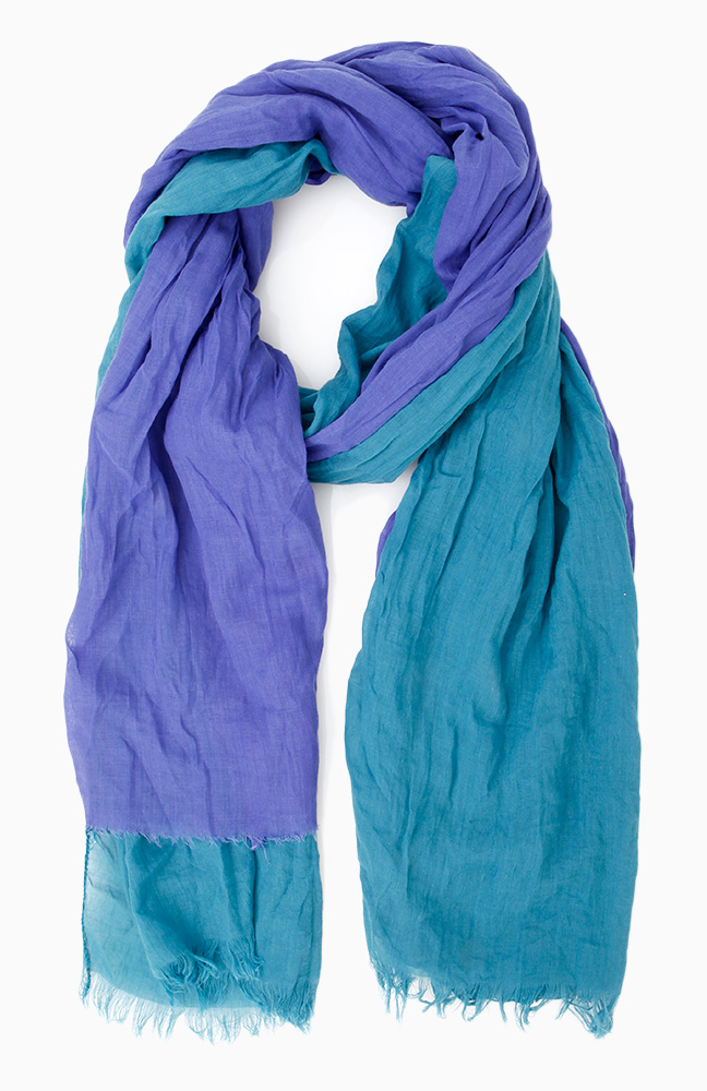 Shades of Color Scarf in Blue DAILYLOOK