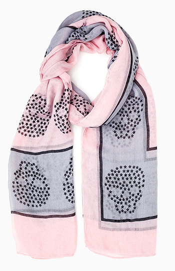 Star Skull Scarf Slide 1