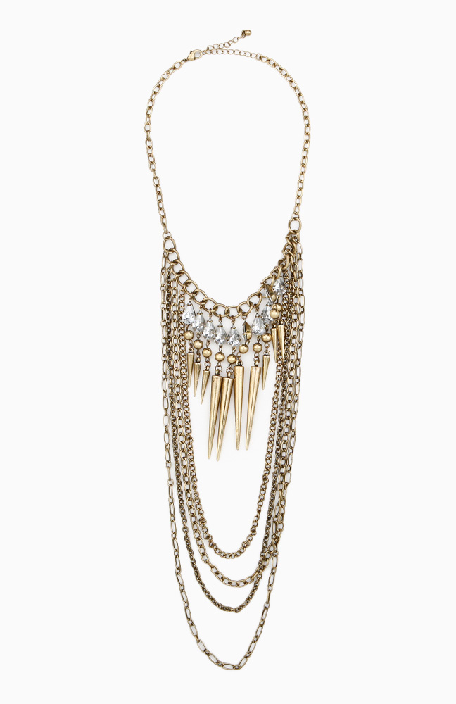 Medieval Choker Necklace in Gold | DAILYLOOK