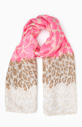 Electric Leopard Scarf Slide 1