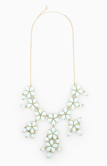 Flower Drop Necklace Slide 1