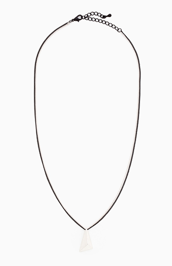 Stud Pendant Necklace Slide 1