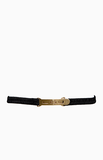 Ruched Elastic Belt Slide 1
