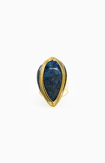Wire Wrapped Stone Ring Slide 1