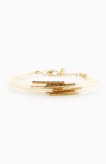 Spun into Gold Bracelet Slide 1
