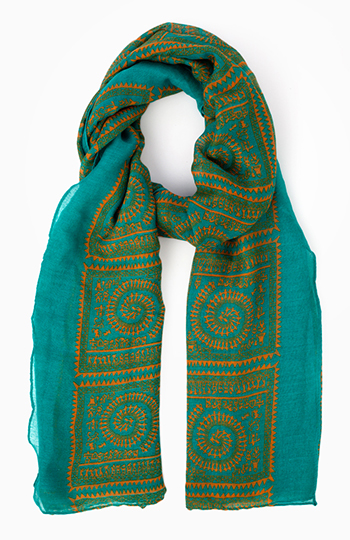 Tropic Tribal Scarf Slide 1