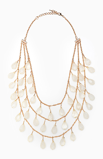 Cascading Beaded Necklace Slide 1