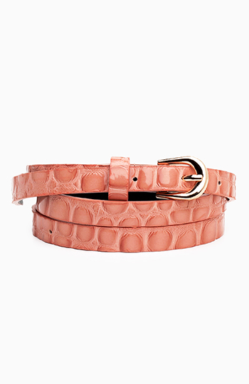 Alligator Embossed Belt Slide 1