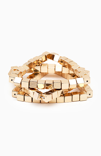 Cubed Bracelet Set Slide 1