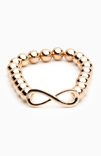 Beaded Infinity Bracelet Slide 1