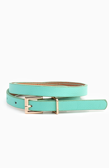 Creamsicle Skinny Belt Slide 1