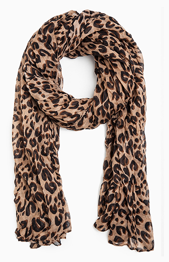 Cheetah Print Scarf Slide 1