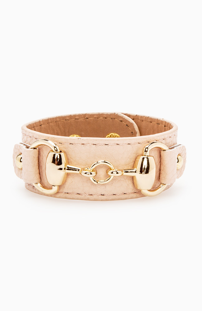 Sleek Equestrian Bracelet in Pink DAILYLOOK