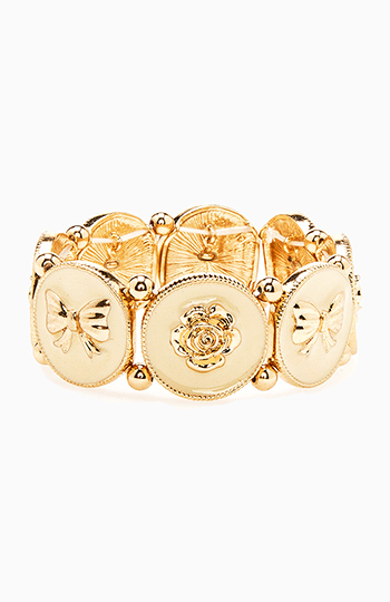 Bows 'N Roses Bracelet Slide 1