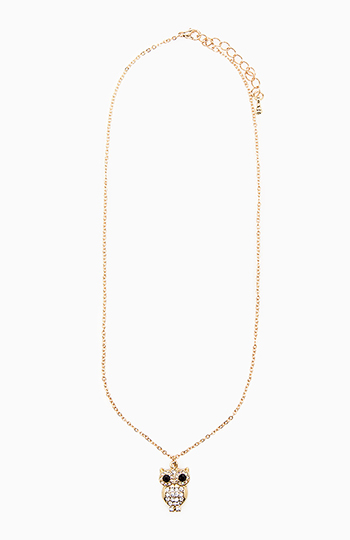 Night Owl Necklace Slide 1