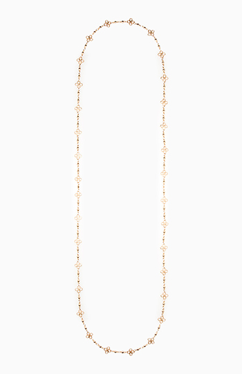 Delicate Clover Chain Necklace Slide 1