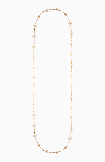 Delicate Clover Chain Necklace Slide 1