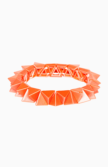3D Pyramid Bracelet Slide 1