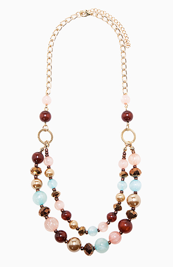 Versatile Beaded Necklace Slide 1