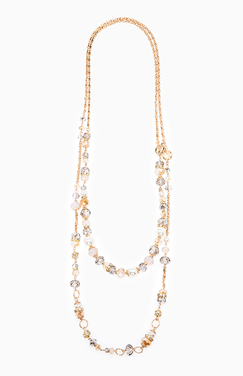 Chic Beaded Necklace Set Slide 1