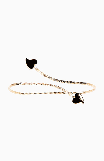 Heart Duo Palm Bracelet Slide 1