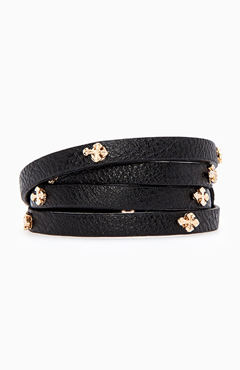 Mini Cross Wrap Bracelet Slide 1
