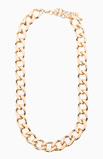 DAILYLOOK Lovely Lacquered Chain Necklace Slide 1