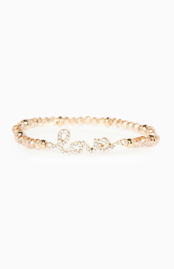 Sparkle Love Bracelet Slide 1