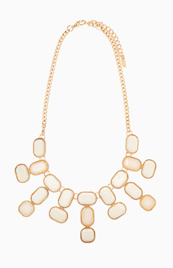 Fossil Statement Necklace Slide 1