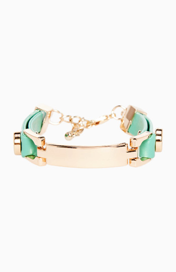 Luxe Leatherette Bracelet Slide 1