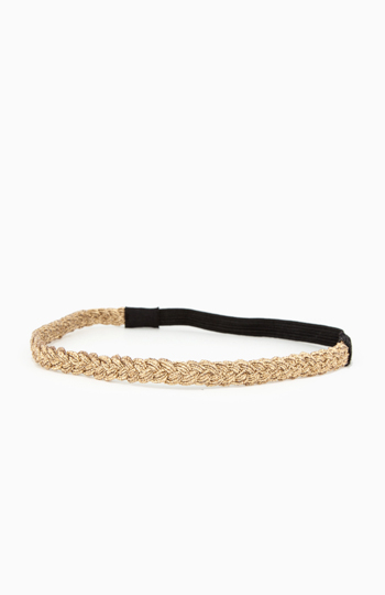 Braided Stretch Headband Slide 1