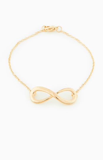 Infinity Charm Chain Bracelet Slide 1