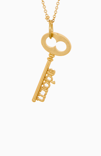 Adorn Key Pendant Necklace Slide 1