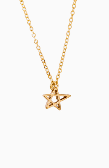 Delicate Star Pendant Necklace Slide 1