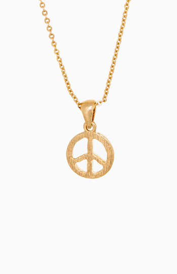 Peace Pendant Necklace Slide 1